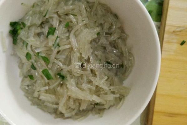 韭菜鸡蛋水饺(扁食)的做法图解3