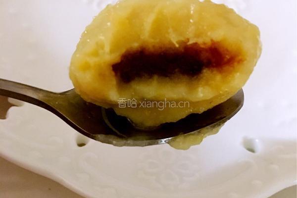 红薯豆沙汤圆的做法图解16