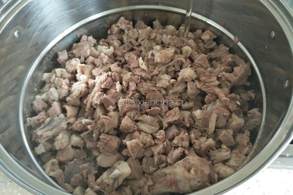 陕北红葱炖羊肉的做法图解8