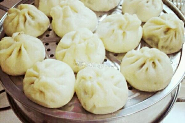 茼蒿肉包子的做法图解8