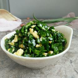 韭菜素饺子馅的做法[图]