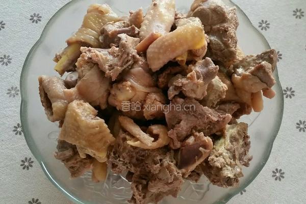 黄焖鸡的做法图解1