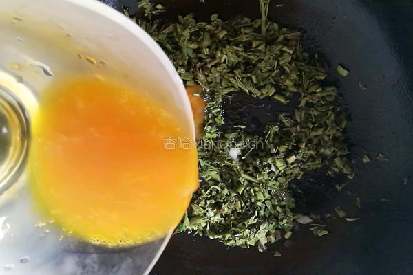 香椿头炒蛋的做法图解9
