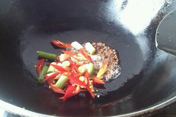 回锅茄子豆角的做法图解8