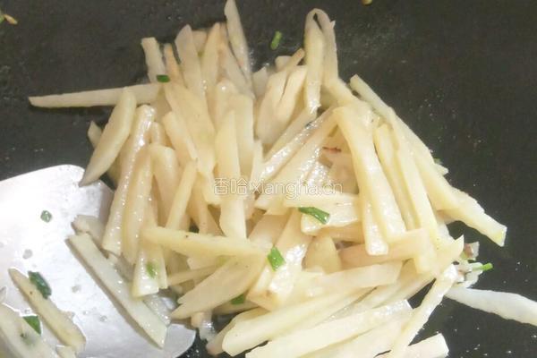 蛋炒三丝的做法图解7