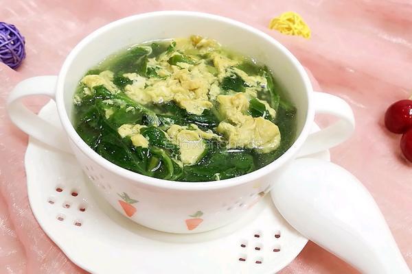 枸杞头蛋花汤的做法图解8