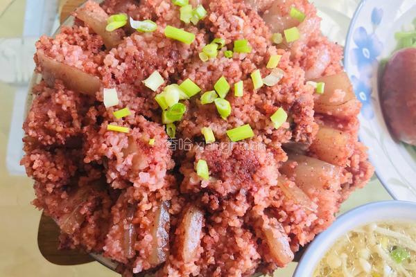 电饭煲粉蒸肉的做法图解6