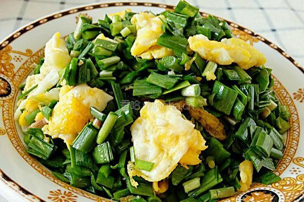 韭菜哈饼的做法图解3