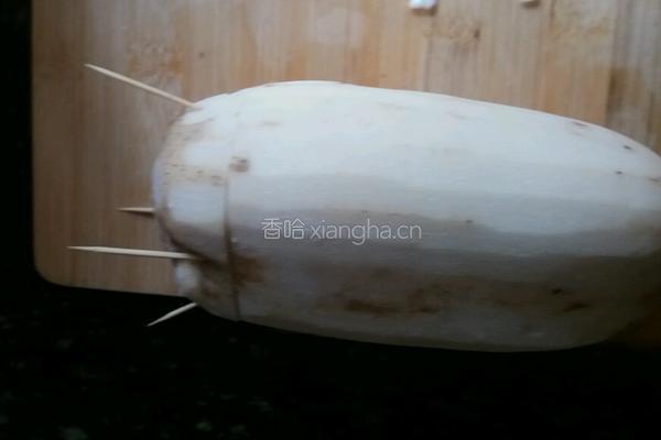 糯米藕的做法图解3