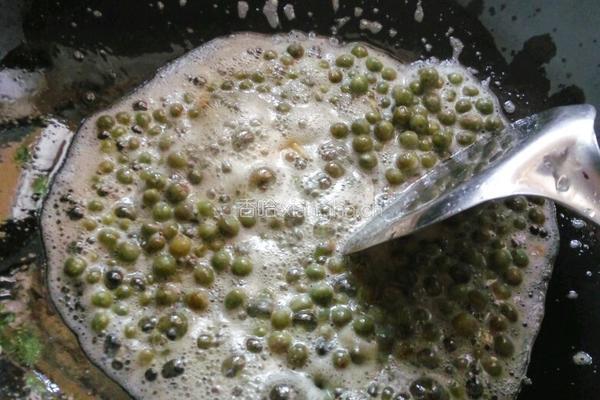 荷兰豆粒蛋的做法图解7
