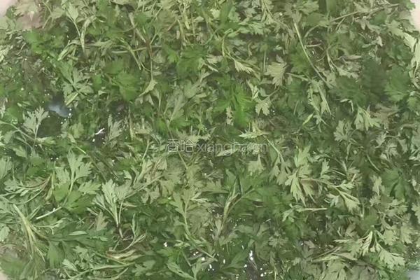 艾草米谷的做法图解1