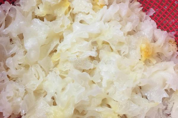 银耳肉片的做法图解2