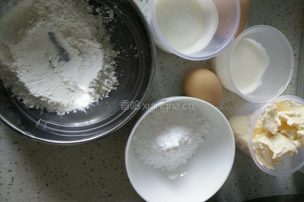 6寸轻乳酪蛋糕的做法图解1