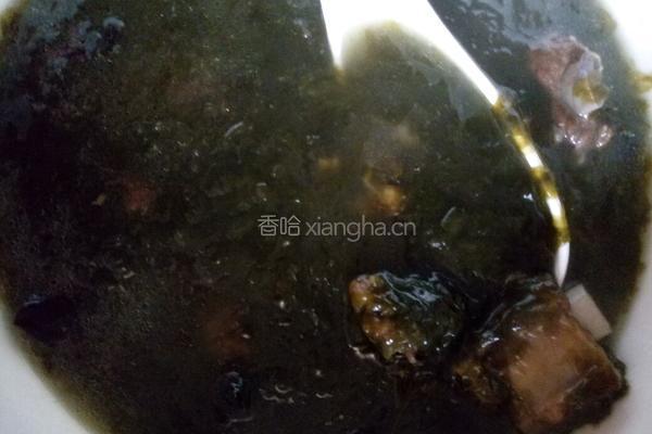 紫菜排骨汤的做法图解9