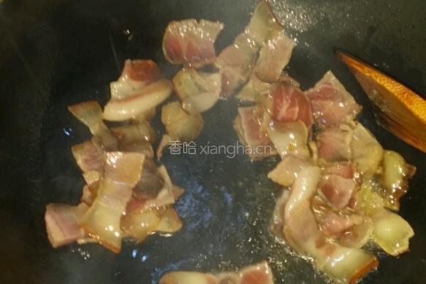 尖椒腊肉的做法图解5