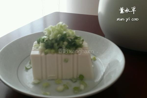 豆腐系列之小葱拌豆腐的做法图解3