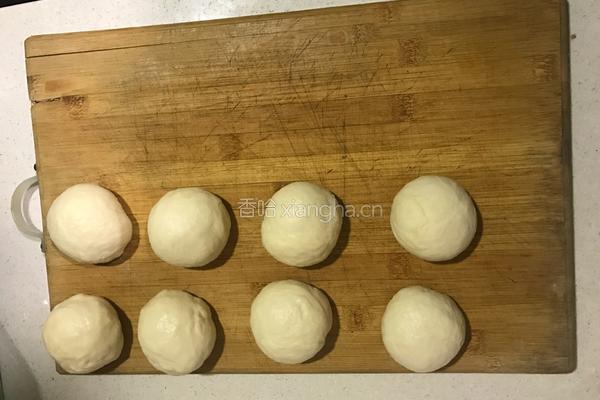 杏仁肉松餐包的做法图解7