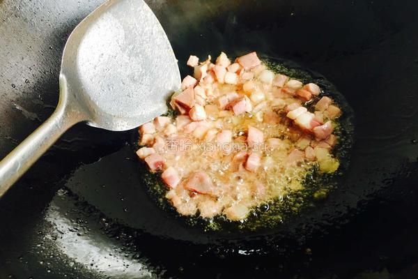 青蚕豆焖糯米饭的做法图解5