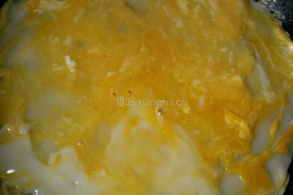 鸡蛋蔬菜卷饼的做法图解6