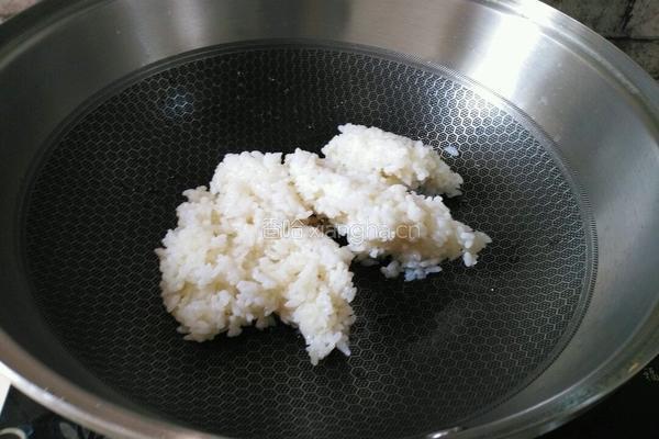家常炒米的做法图解4