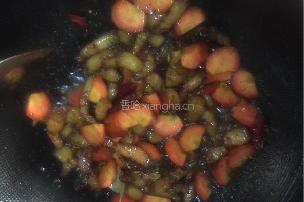 胡萝卜红烧肉的做法图解9