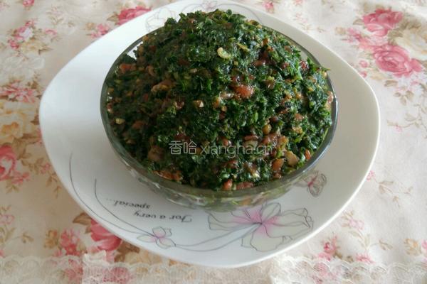 苜蓿猪肉饺子馅的做法图解8