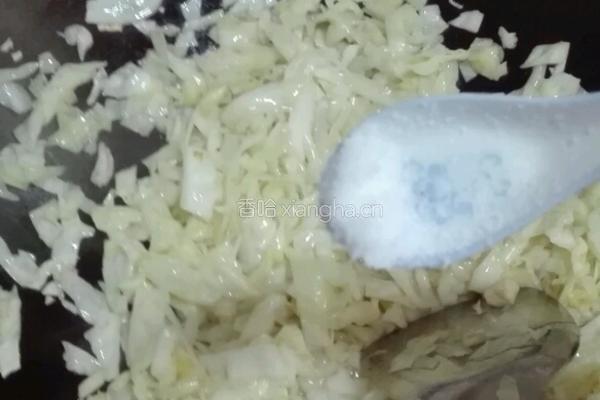 清炒卷心菜的做法图解5
