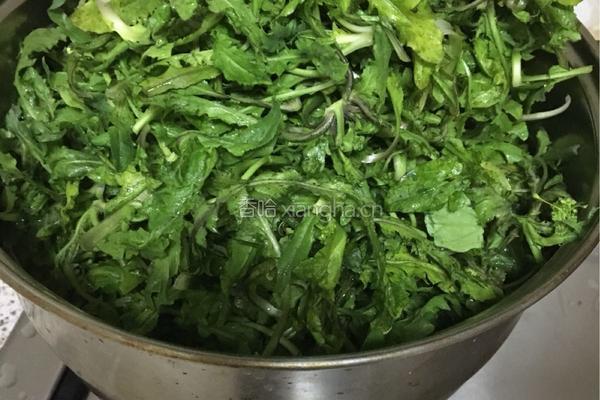 荠菜的做法图解5