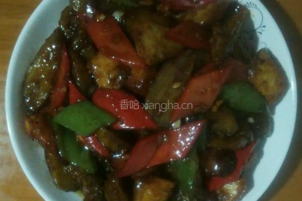 彩椒土豆烩茄子的做法图解14