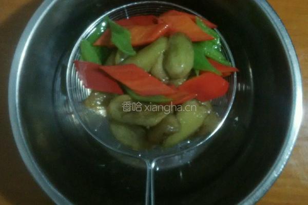 彩椒土豆烩茄子的做法图解12
