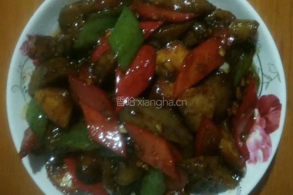 彩椒土豆烩茄子的做法图解13