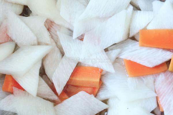 清炒胡萝卜山药的做法图解6