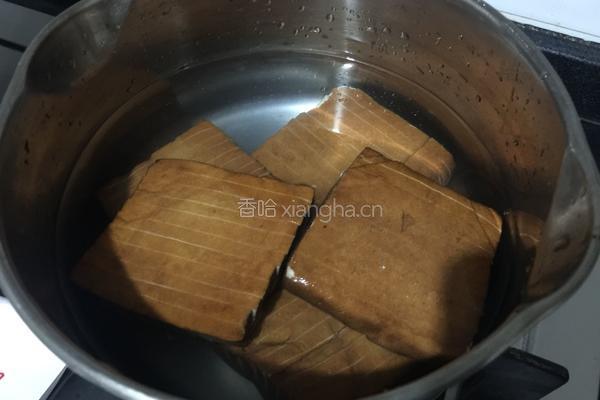 豆腐干的朴素吃法的做法图解2