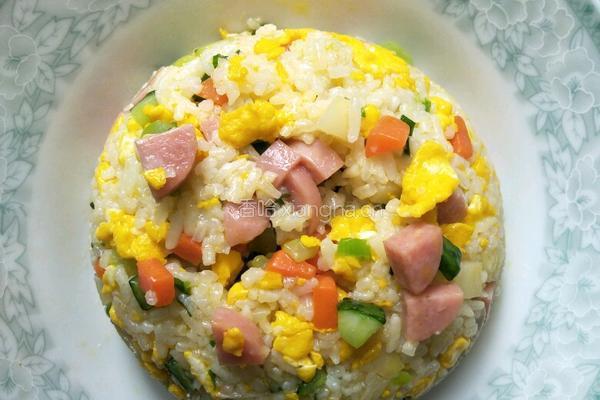 蛋炒饭（五颜六色蛋炒饭）的做法图解11