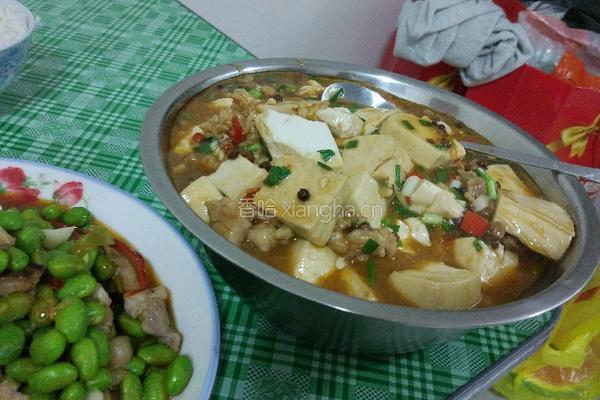 麻婆肉豆腐的做法图解10