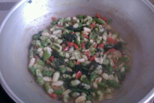 菠菜烩麻什的做法图解10
