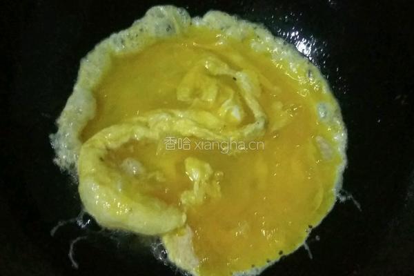 菠菜炒鸡蛋的做法图解2