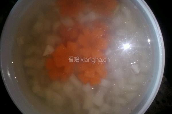 糖醋藕丁的做法图解2