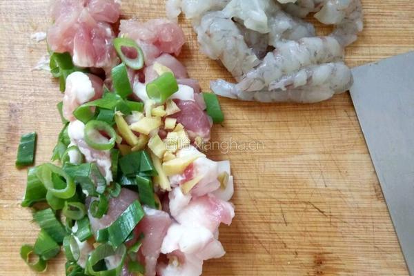 鲜肉基围虾小混沌的做法图解4