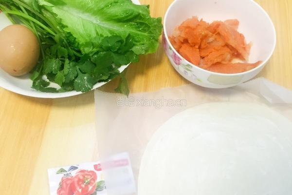 简易手抓饼的做法图解1