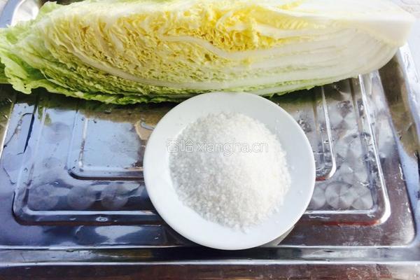 辣白菜的做法图解3