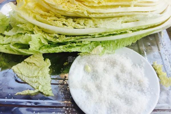 辣白菜的做法图解4