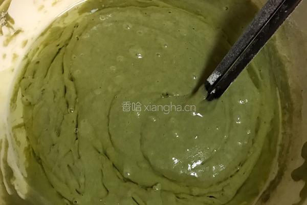 抹茶华夫饼的做法图解3