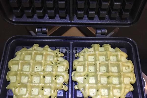抹茶华夫饼的做法图解7