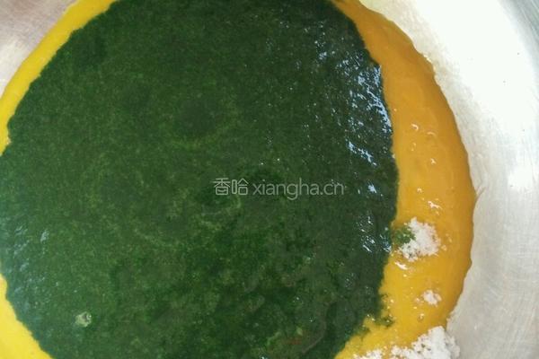 菠菜泥迷你小蛋糕的做法图解5
