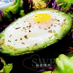 牛油果焗蛋的做法[图]