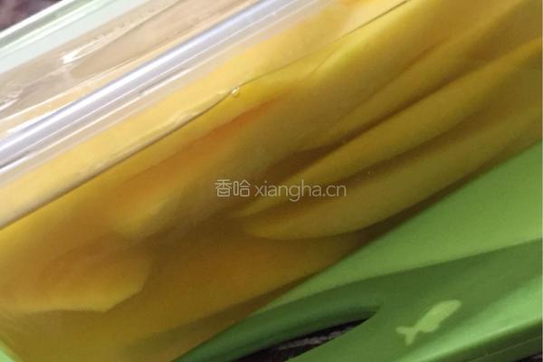 自制芒果干的做法图解10