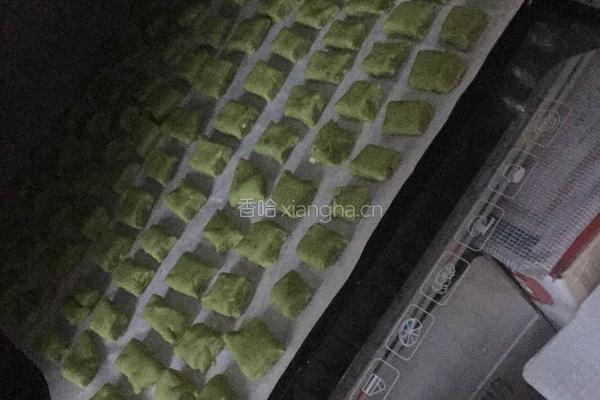 低脂抹茶饼干的做法图解6