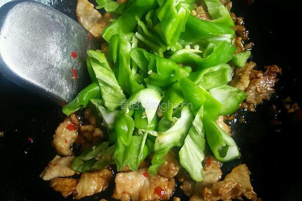 黄瓜青椒肉片的做法图解9
