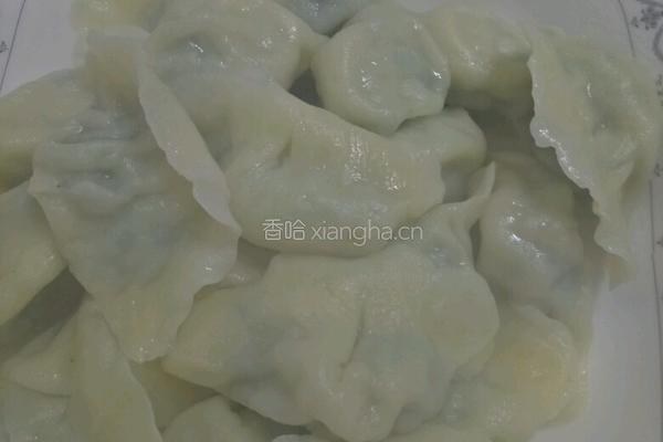 苜蓿大肉饺子的做法图解6